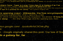 Google Leaves Easter Egg For Star Wars Fans