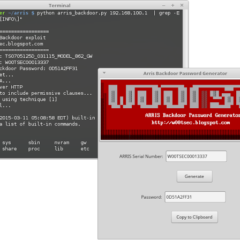 Backdoor Within A Backdoor, 600,000 Vulnerable Cable Modems